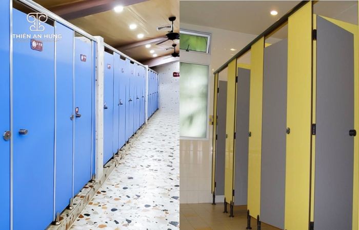 vách ngăn vệ sinh Compact