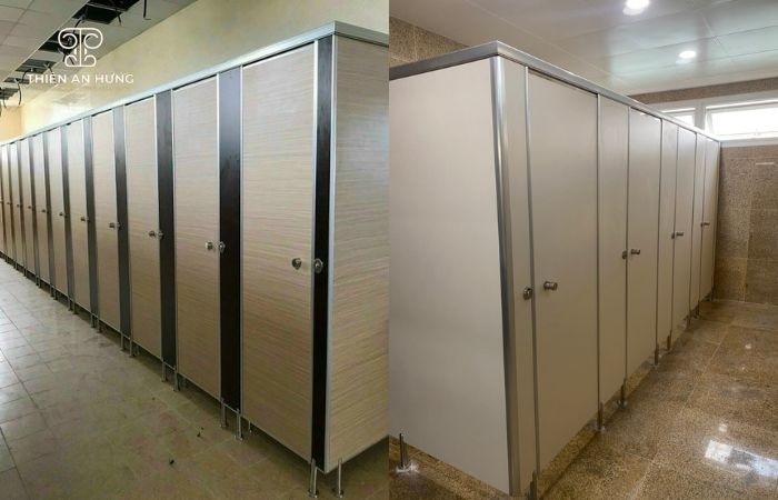 vách ngăn vệ sinh Compact