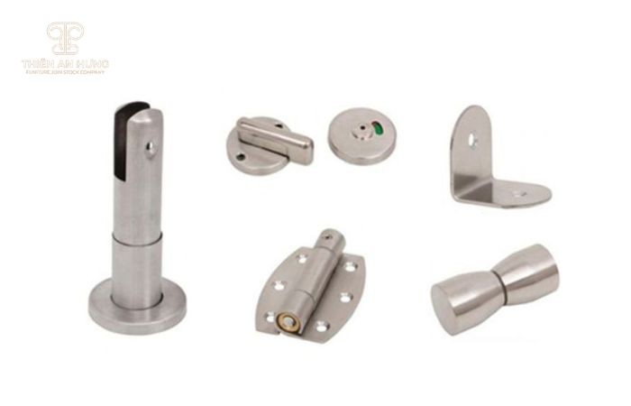 Phụ kiện vách ngăn inox 304