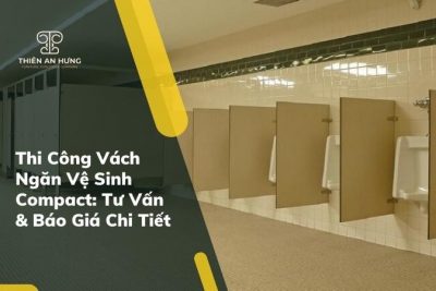 Thi Công Vách Ngăn Vệ Sinh Compact: Tư Vấn & Báo Giá Chi Tiết